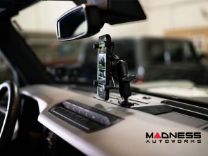 Ford Bronco Interior Upgrade - Device Dash Mount - DV8 Ford Bronco Interior Upgrade - Device Dash Mount - DV8